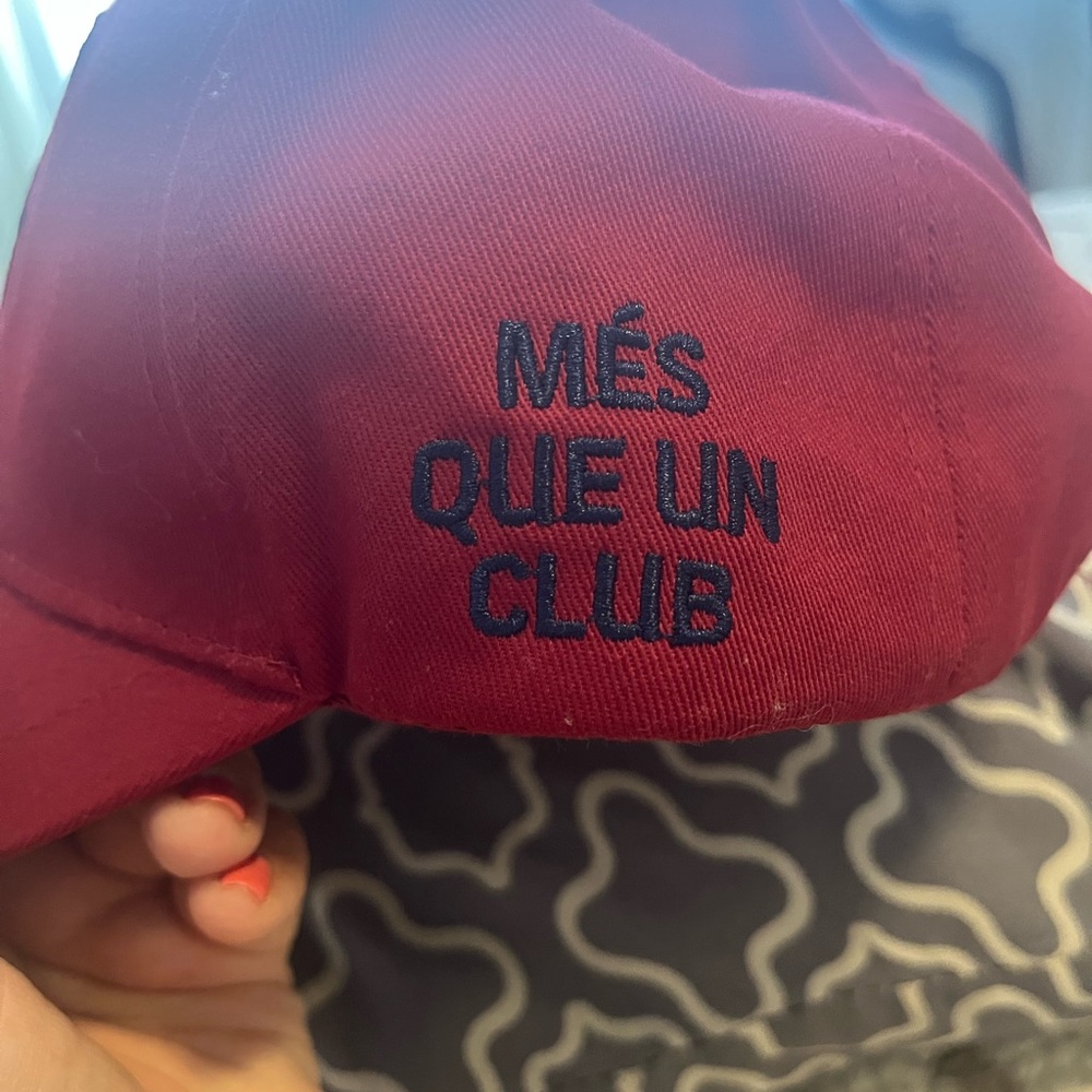 FCB Kids Red Cap - Picture 3 of 4